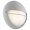 Access Lighting Clifton, Outdoor LED Bulkhead, Satin Finish, Opal Glass 20260LEDDMG-SAT/OPL - alternate 2
